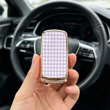 1pc Car Key Case-Fashion Prints,Suitable For Jetta Mk6, Polo Mk5, Golf Mk6, Tiguan Mk1, Passat B7, Passat NMS, Caddy Mk3, Beetle, Amarok, Touran Mk1. Advanced Soft-Touch, Does Not Block Signal, Unisex. - 3 Button Model AA - View 6