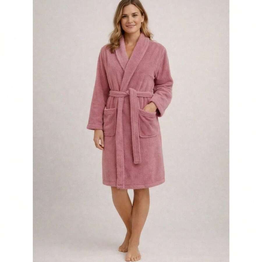 Bathrobe - paslı gül - Görünüm 1