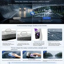 Car Glass Rain Repellent, Rearview Mirror Rain Repellent, Glass Defogger, Windshield Water Repellent, Anti-Rain, Car Rain & Fog Remover, Rearview Mirror & Windshield Rain Repellent, Long-Lasting Water Repellent, Car Window Coating Agent - Multiple Styles - View 8