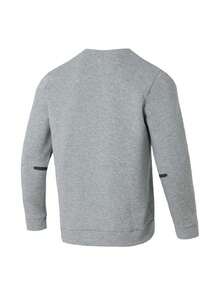 Under Armour Men's Simple Crew Neck Comfortable Sweatshirt Casual Top Daily Outdoor Grey Sportswear 1381688-011 - Grey - View 8
