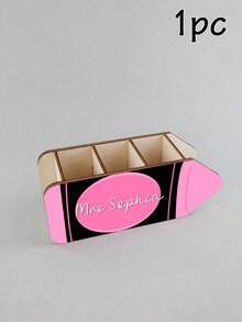 Tempat Pena Berbentuk Pensil yang Dapat Disesuaikan, Penyimpanan Meja yang Dipersonalisasi, Tempat Pena Gaya Warna-warni yang Lucu, Dapat Disesuaikan Nama, Dapat Disesuaikan Aksesori Meja, Meja Kantor, Meja Belajar, Hadiah Hari Guru, Hadiah Ulang Tahun, Guru, Teman dan Keluarga - MultiWarna - View 8