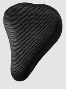 1pc 3D Breathable Mesh Bicycle Seat Cover, Comfortable Shock Absorption, Anti-Slip Wear-Resistant Cycling Seat Protector - Multicolor - View 6