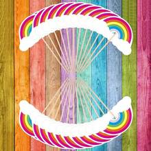 24/36pcs Rainbow Cloud Cupcake Toppers Set, Colorful Party Decorations For K*Ds Birthday, Baby Shower Dessert Decor, Rainbow Theme Party Supplies - Classic Rainbow - View 10