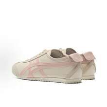 Asics Authentic Onitsuka Tiger Mexico 66 Leather Sneakers - White/Blue/Red Classic Low-Top | Premium Japanese Heritage Footwear | Slim-Profile Lightweight Trainers - 藕粉色 - 查看 4