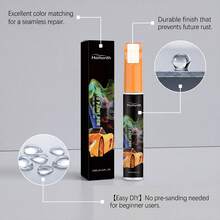 1支 12ml/0.41oz 白色汽車補漆筆,汽車刮痕修復液,車輛外觀深層凹痕與磨損修復工具 - 汽車補漆筆A - 查看 10