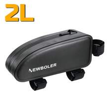 NEWBOLER 2L Bicycle Top Tube Bag Bicycle Frame Bag Bike Tool Bag For MTB Road Bike Bike Bag Cycling Accessories - Multicolor - View 13