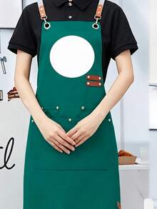 Customizable Chef Apron With Pockets And Adjustable Straps, Customizable Text, Logo, Name, And Graphics, Criss-Cross Design, Suitable For Restaurants, Food Service, And Cafes, Personalized Gift - Multicolor - View 28