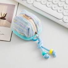 1 Cute Portable Change Bag, Wireless Bluetooth Headset Storage Bag, Data Cable Storage Protective Case, Headset Bag. - Multicolor - View 10