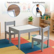 Kids Tables & Chairs - White - View 6