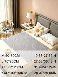 4-Layer Waterproof Incontinence Pad, Reusable Large Bed Mattress Protector, Waterproof Washable Bedding Care Pad, Women's Menstrual Care, Leak-Proof Bedding Care Pad, Suitable For Elderly And Pets, Waterproof Absorbent Large Heavy-Duty Washable - Multicolor - View 5
