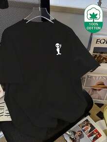 Men T-Shirts - Black - View 7