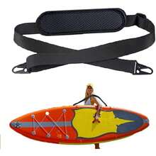 Paddle Board Shoulder Strap Adjustable Carrying Sling Paded Bag Belt Surfing And Paddle Board With Metal Hooks Accessories - Multicolor - View 1