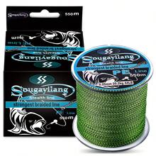 SOUGAYILANG 150m/350m/550m 4-Strand Super Strong Braided Fishing Line Spotted Camouflage PE Line Invisible Multi-Filament Carp Fishing Line - Army Green - View 14