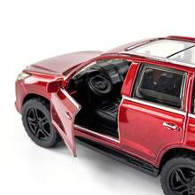 1/36 LX570 Die-Cast Car Model, Alloy Metal Off-Road SUV Toy Car, Opening Doors, Suitable As Collectible Gift For Adult Car Enthusiasts - Multicolor - View 3