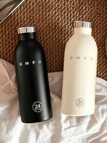 1pc Large Capacity Stainless Steel Vacuum Insulated Water Bottle, Hot & Cold Dual Use , Portable Outdoor Insulated Flask, Durable Reusable Water Bottle, Unisex - Multicolor - View 8