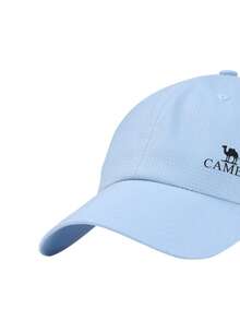 CAMEL CROWN 戶外休閒棒球帽 夏季防曬棒球帽 寬帽簷遮陽帽 戶外防曬帽 - 天藍色 - 查看 3