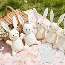 2pcs Long-Eared Bunny Sewing Stencils DIY Rabbit Pattern Quilting Templates Reusable Transparent PET Templates Ideal For Quilting DIY Patchwork Pattern Drafting And Crafts Durable Fabric Crafting Guide Easter Holiday Craft Enthusiast Cutting Tools & - Classic - View 7