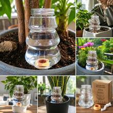 Christmas Tree Shaped Automatic Drip Irrigation Watering Device, 500ml Transparent Visible, Suitable For Indoor Potted Plants, Slouchy Watering Solution, Automatic Drip Irrigation Seepage, Approx. 7 Days Duration, Applicable For Home Drip Irrigation - A - View 2