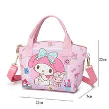 Sanrio 大容量女款後背包，適合上學，聖誕節/感恩節/生日/情人節派對禮物 - 彩色 - 查看 4