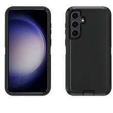 Casing Ponsel Pelindung Tugas Berat 3-in-1 [Tahan Guncangan][Tahan Jatuh][Anti Selip] Casing Ponsel Pelindung Multi-Lapisan Memberikan Perlindungan Kuat untuk Perangkat Seluler Anda - Hitam - View 98