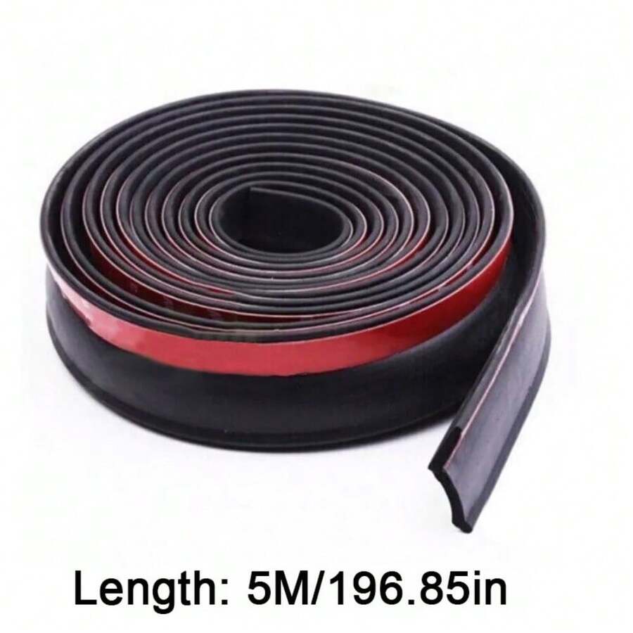 5m Garage Door Bottom Weather Stripping Rubber Seal Strip Replacement Sealing E - UK-g032301 - View 1