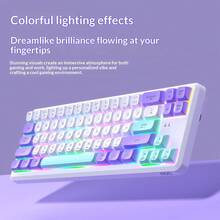 AOC Gaming Mechanical Feel Portable Keyboard, RGB Backlit, 102-Key ...