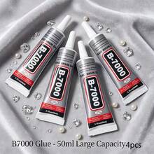 B-7000 無色透明工業級水晶鑽膠，110ml/50ml/25ml/15ml，適用於布料、手機、珠寶、水晶寶石、木材、玻璃 - B-7000 - 查看 18