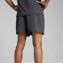 PUMA Essentials TAD Fashion Casual Classic Minimalist Sports Shorts Men's Dark Gray - Dark Grey - View 2