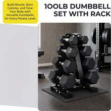 Dumbbell Rack Weight Storage Rack Home Gym - Multicolor - View 3
