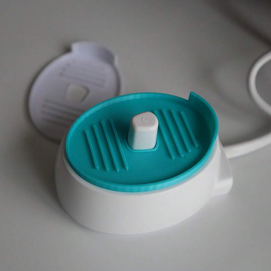 Electric Toothbrush Protective Mat, Upgraded Charging Base Drainage Pad - Effectively Collects Water Droplets, Keeps Dry And Clean. Universal Toothbrush Accessory, Toothbrush Holder
