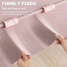 8/16pcs Bed Sheet And Quilt Fixing Device, Adjustable Buckle, Effectively Preventing Bed Sheet Sliding, Corner Fixing Device, Home Needle Free Bed Cover Clip, Quilt And Quilt Cover Buckle, - Multicolor - View 5