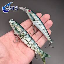 ANFS 2pcs Fishing Lures Mixed Design - Realistic Artificial Lures Swimming Lures For Freshwater And Saltwater Fishing - Multicolor - View 4