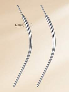 Piercing Tapered Dilator Insertion Tool With Threaded And Non-Threaded Insertion Needles 14G/16G/18G/20G Piercing Needle Auxiliary Tool Dilator Auxiliary Tool - Silver - View 12