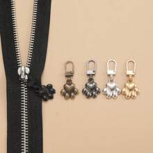 3/5pcs Cat Ball Metal Zipper Pulls, Detachable Replacement Parts For Clothing, Bags, Jackets, Zipper Repair Tool - Multiple Styles - View 4