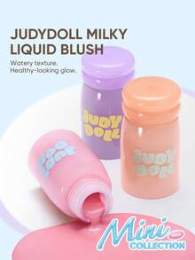 JUDYDOLL SOFT FIT 液體腮紅 Mini 限定版 Pocket Candy 系列 修容腮紅 打造亮麗光澤 - 02 CHESTNUT SOY MILK - 查看 5