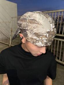 1Pc Men Hip Hop Street Multi-Function Tactical Camo Bandana , Soft Fabric Cycling Sport Jungle Camouflage Head Scarf,For Outdoor Camping Hiking. - Multicolor - View 1