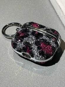 Luxury Bling Rhinestone Leopard Print Compatible With AirPods Pro, Wireless Bluetooth Earphone Case Compatible With Airpods Pro 1/2/3/4/5 Spring Gift Party - Multicolor - View 23