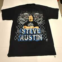 WWEs Stone Cold Steve Austin Black T-Shirt One Size Fits Most - 款式 - 查看 1