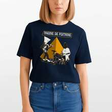 Kollektion Angine de Poitrine Band - T-Shirt in den Größen S bis 4XL - Schwarz - Übersicht 1
