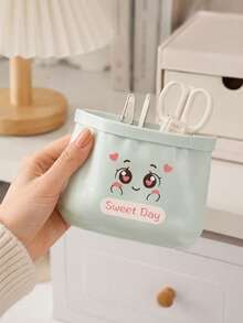 1pc Strong Magnetic Storage Box, Can Store Spices, Seasonings, Tableware, Cosmetics And Pens, Space-Saving Modular Design, Suitable For Kitchen, Bathroom, Desk, Cabinet Door And Storage Cabinet, Suitable For Home, Office, Dormitory And RV Use - View 4