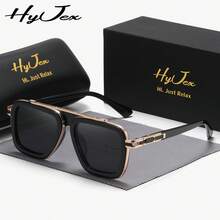HyJex Unisex Quiet Luxury Full Frame Fashion Glasses Exceptional Quality Rectangular Frame Fashion Glasses - Multicolor - View 4