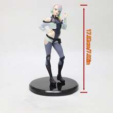 Cyberpunk Anime Girl Figurine, Mechanical Style Collectible Head Model With Neon Tech Design, Cute Sweet Exquisite Statue Suitable For Desktop Display And Car Dashboard Decoration, Futuristic Unique Gift For Tech Aesthetic Collectors, Suitable For Ages 15 And Above - Multicolor - View 10