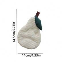1個可愛韓風INS Meizu元素梨形布製杯墊，耐熱杯墊墊片 - 彩色 - 查看 12
