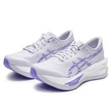 Asics Women Running Shoes - 灰紫色 - 查看 1