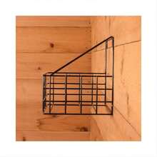 Horse Stable Organizer Basket | | | Durable & Black Coated - Black - View 6