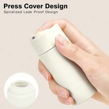 5pcs Set - Minimalist Fashion Travel Dispenser Bottles, Cosmetic Sample Bottles Travel Set, Refillable Squeeze Bottles, Suitable For Cosmetics, Shampoo, Cream, Conditioner And Body Lotion - Multicolor - View 4