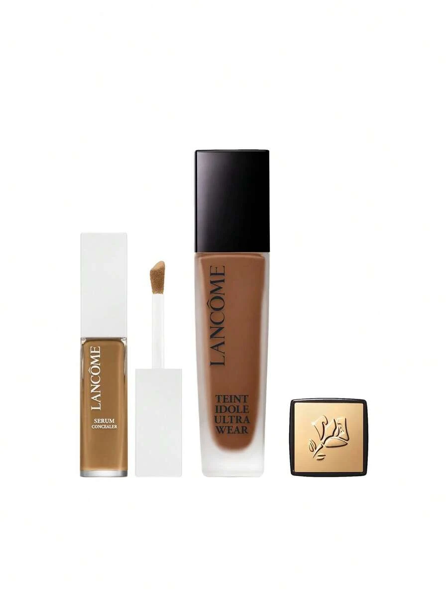 Lancôme [Bundle] Teint Idôle Ultra Wear Care & Glow Serum Concealer 520W 13 Ml + Teint Idôle Ultra Wear Foundation 505N 30 Ml - 520W+505N - View 1