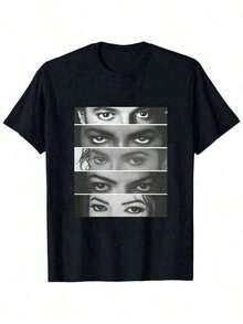 Women T-Shirts - 黑色 - 查看 1