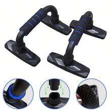 2pcs/Set Push-Up Support Bars Strength Training Equipment - Fitness Support With Ergonomic Push-Up Bracket Board, Anti-Slip Stable Structure, Suitable For Home Fitness Training, Equipped With Push-Up Support Handles For Floor Exercise - Multicolor - View 7