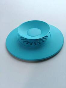 1pc Universal 2-In-1 Kitchen Sink And Sink Drain Stopper, With Premium Silicone Filter, Anti-Clogging Pop-Up Drain Stopper, Suitable For Bathtub, Shower And Sink Hair Catcher - Multicolor - View 15